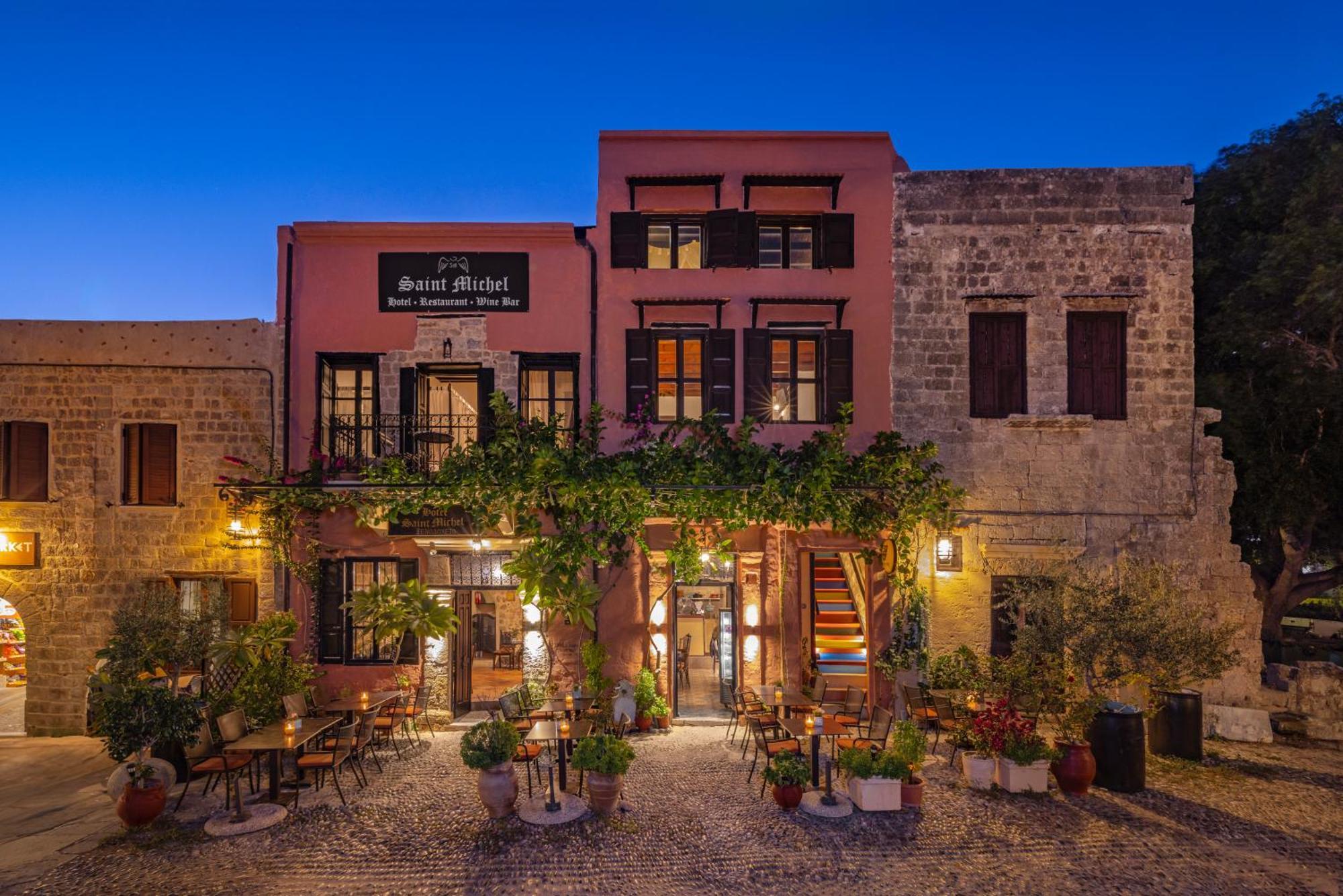 Saint Michel Boutique Hotel Rhodes City Bagian luar foto